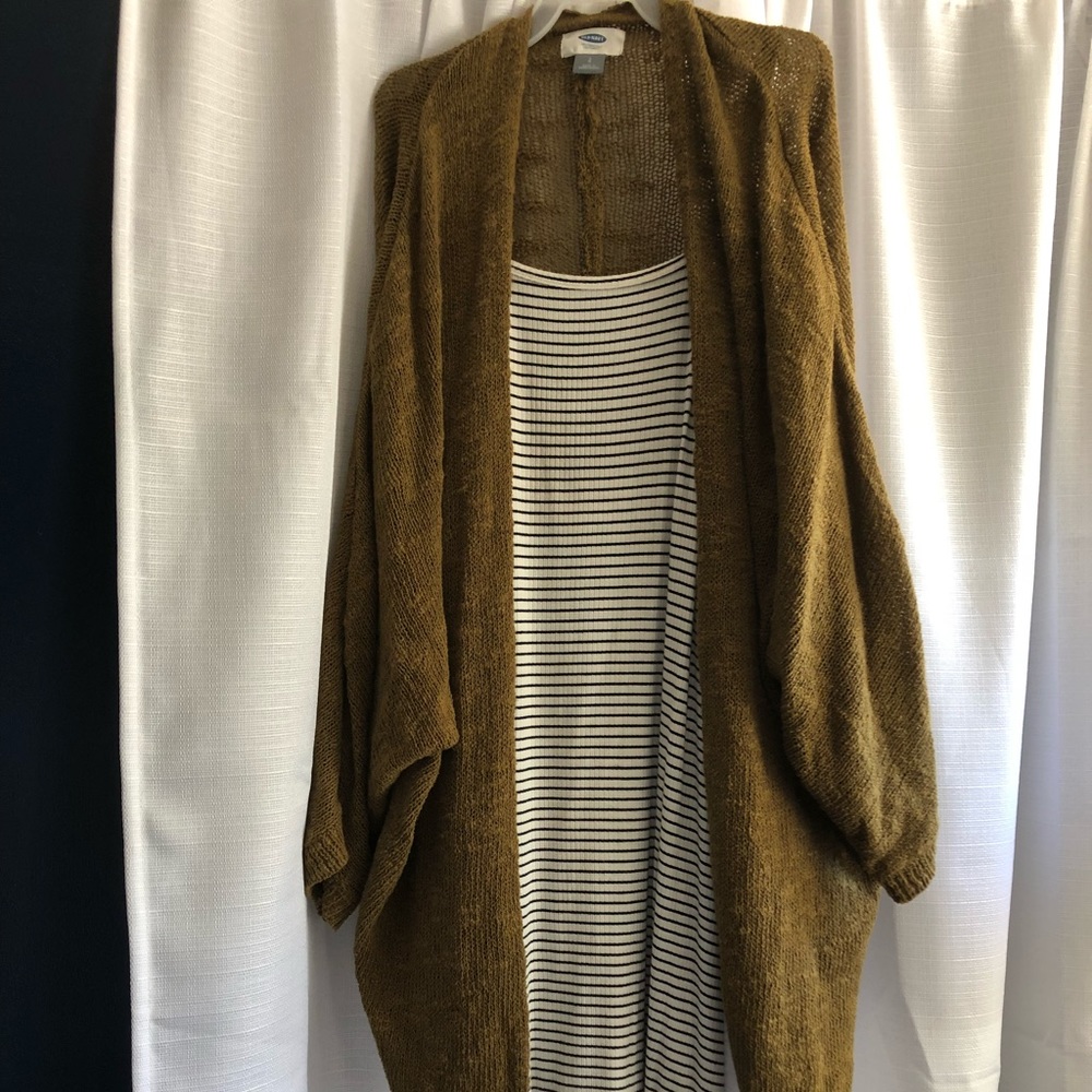 Open front cardigan